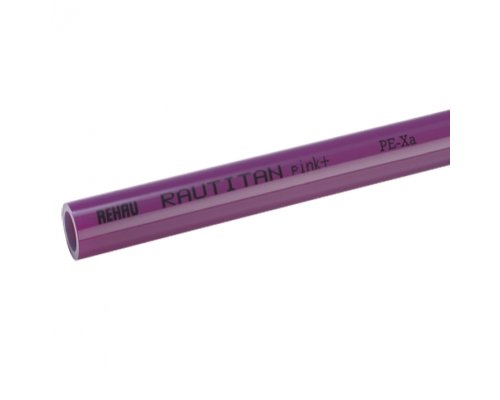 Труба для отопления RAUTITAN  pink 16х2,2мм, бухта 120м REHAU