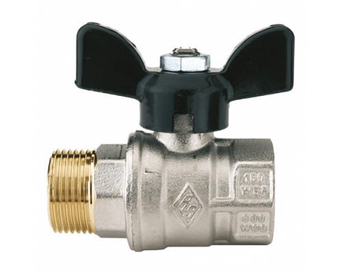 Кран шаровой Rubinetterie Bresciane UNI-SFER вн/нар 1/2"