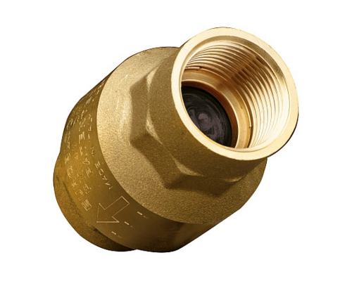 Клапан  обратный полнопроходной Rubinetterie Bresciane Euroblock 1/2" Kv5.8 PN40 T=-10...+100°C