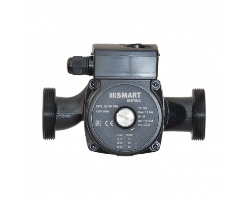 Насос циркуляционный Smart Install CPS 32-40 180мм 65Вт 1x230В 50Гц с гайками