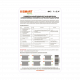Комплект подключения радиатора Smart Install 1"х3/4" (3 кронштейна)