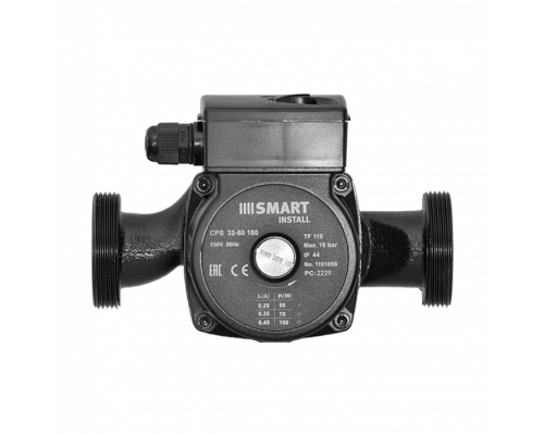 Насос циркуляционный Smart Install CPS 32-60 180мм 100Вт 1x230В 50Гц с гайками
