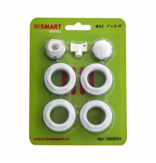 Комплект подключения радиатора Smart Install 1"х3/4" (без кронштейнов)
