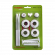 Комплект подключения радиатора Smart Install 1"х1/2" (3 кронштейна)