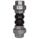Компенсатор резиновый Tecofi DI7140N-0032 DN1 1/4" PN10 bar с нейлоновым кордом  EPDM