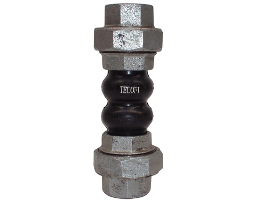 Компенсатор резиновый Tecofi DI7140N-0050 DN2" PN10 bar с нейлоновым кордом EPDM