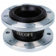 Компенсатор резиновый фланцевый Tecofi DI7240N-0250 DN250 мм PN16 bar с нейлоновым кордом EPDM