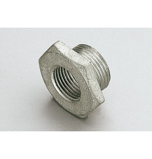 Переходный фитинг никелированный резьба наружная/внутренняя 3/8"x1/8" Tiemme