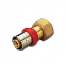 Муфта прессовая с накидной гайкой Tiemme 3/4"x18 (евроконус)