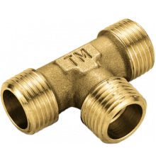 Тройник с наружной резьбой Tiemme 1"x1"x1"