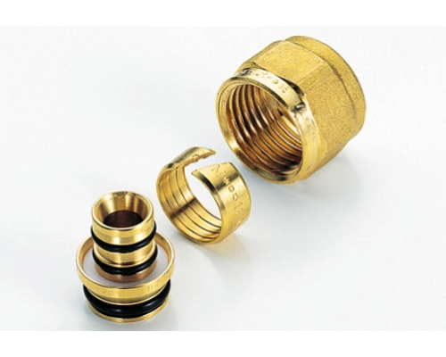 Адаптер для многослойных труб на соединения 1/2"x16 Tiemme