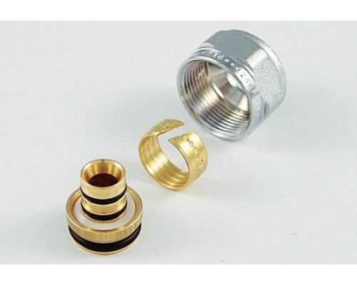 Адаптер для многослойных труб на соединения 1/2"x16 Tiemme