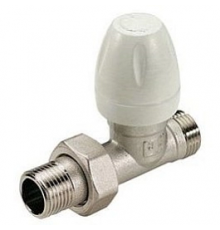 Клапан радиаторный прямой Tiemme 1/2"G - 1/2"x16 с термостатической опцией