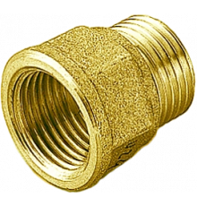 Муфта резьба наружная/внутренняя 1/2"x1" Tiemme