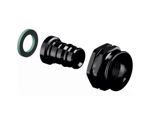 Штуцер с накидной гайкой Uponor Q&E PPSU 16-1/2"НГ '50И