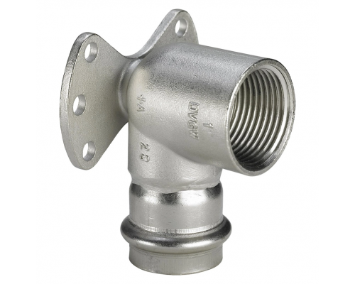 Водорозетка Viega Sanpress Inox нержавеющая сталь 1/2"х22 мм