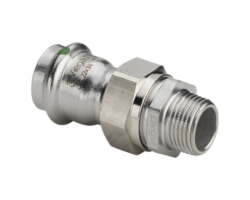 Переходник Viega Sanpress Inox нержавеющая сталь 1"х22 мм
