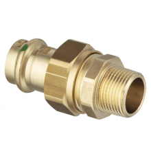 Муфта Viega Sanpress бронза 3/4"х22 мм