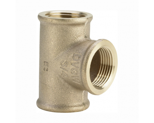 Тройник переходной Viega В 3/4"х1/2"х1/2" бронза