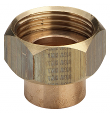Переходник Viega бронза 3/4"х18 мм