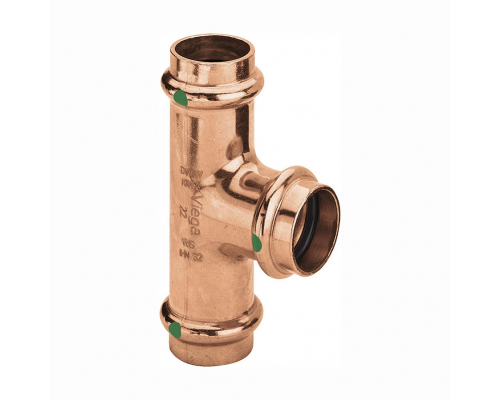 Тройник Viega Profipress  с контуром безопасности SC-Contur DN28х18х28, модель 2418