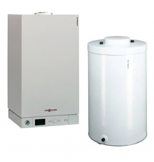 Пакетное предложение Котёл газовый настенный Viessmann Vitopend 100-W 24 кВт + Водонагреватель Viessmann Vitocell 100-W  200 л