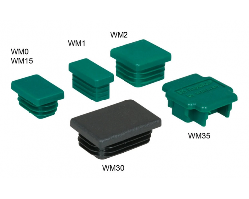 Заглушка профиля Walraven BIS Rail WM2 30x30 мм