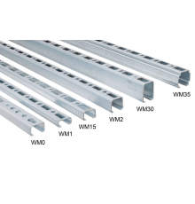 Профиль монтажный Walraven BIS RapidRail WM0 (pg) 27x18х1,2х2000 мм
