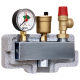 Группа безопасности котла Watts KSG30/20M-ISO до 100кВт, 1", 3 бар, с теплоизоляцией