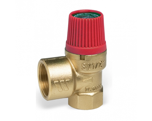 Клапан предохранительный мембранный Watts SVH 1/2"x3/4" Рн3 бар