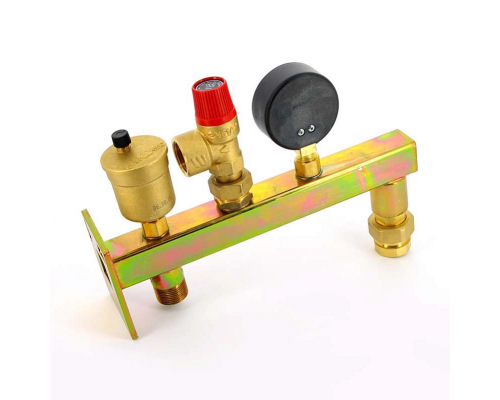 Группа безопасности котла Watts GAG/MR 20 3/4" для монтажа расширительного бака до 20л