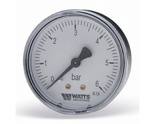Манометр аксиальный Watts F+R150 MAS Ø80мм 1/4" 0-16 бар