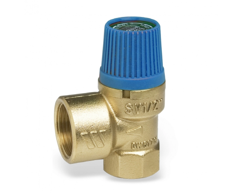 Клапан предохранительный мембранный Watts SVW 3/4"х1" Рн4 бар