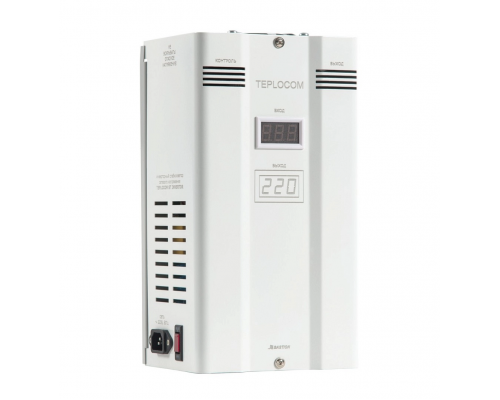 Стабилизатор для газовых котлов отопления Бастион TEPLOCOM ST-1500 INVERTOR