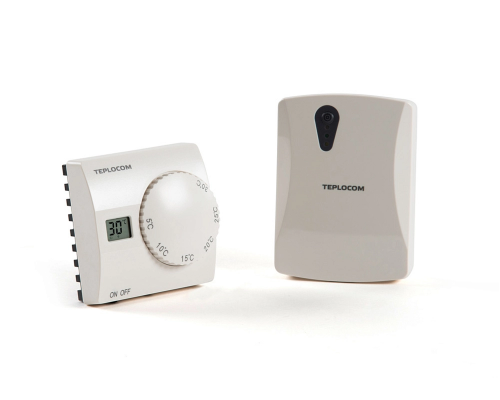 Термостат комнатный Бастион TEPLOCOM TS-2AA/3A RF2