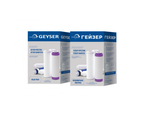 Комплект сменных элементов N1 для Гейзер Нанотек (Geizer)