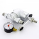 Фильтр FAR 100 мкм, с манометром, 1/2" НР FA 39A4 12100