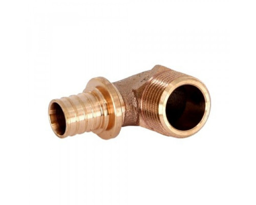Угольник переходник Rehau Rautitan 14563491001 с наружной резьбой 20-R 3/4 RX+ (Рехау)
