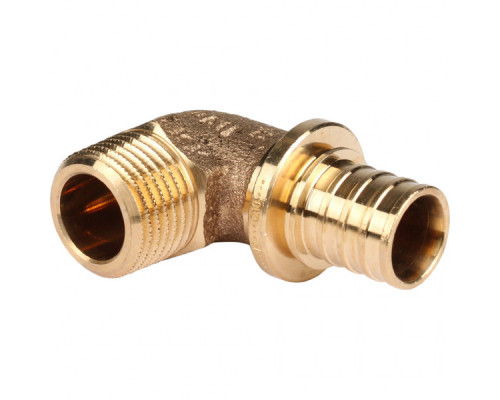 Угольник переходник Rehau Rautitan 14563491001 с наружной резьбой 20-R 3/4 RX+ (Рехау)