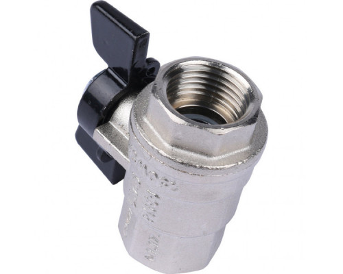 Кран шаровый ВВ бабочка 1/2" Bugatti (Бугатти)