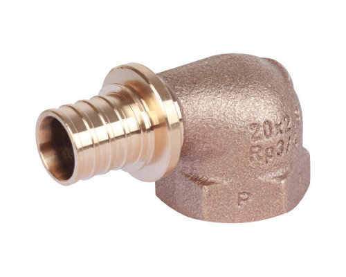 Угольник переходник Rehau Rautitan 14563561001 с внутренней резьбой 20-3/4 RX+ (Рехау)