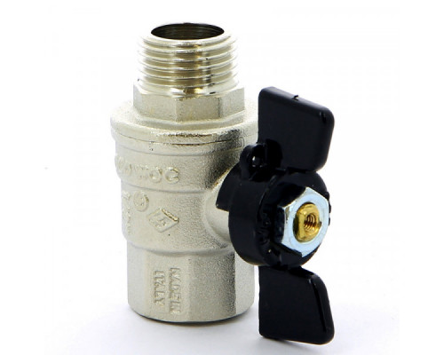 Кран шаровый ВН бабочка 1/2" Bugatti (Бугатти)