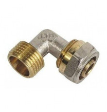 Угольник цанговый 16x3/4" НР для МП труб