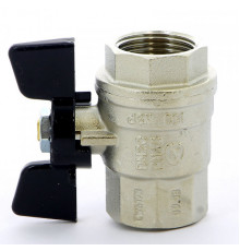 Кран шаровый ВВ бабочка 3/4" Bugatti (Бугатти)