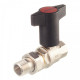 Кран шаровый Optibal 3/4" НГ с американкой маховик пластмассовый Oventrop 1075706 (Овентроп)