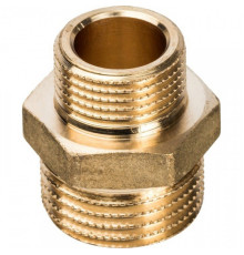Ниппель Stout SFT-0003-001238 НН переходной 1/2"x3/8" (Стоут)
