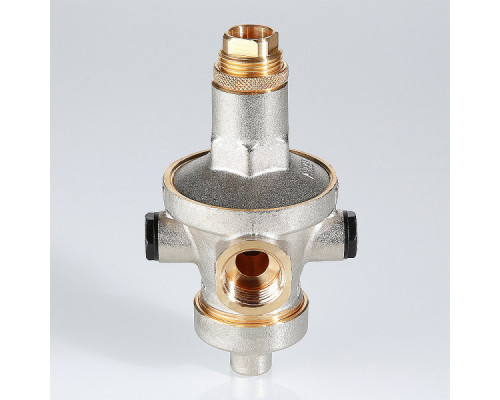 Редуктор давления воды VALTEC VT.085.N.0407 1/2 мембранный с отверстием под манометр