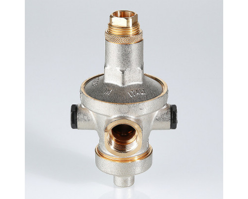 Редуктор давления воды VALTEC VT.085.N.0407 1/2 мембранный с отверстием под манометр