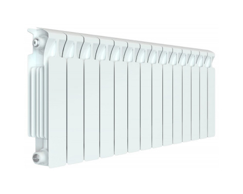 Радиатор биметаллический Rifar Monolit 350 x14, боковое подключение (Рифар)