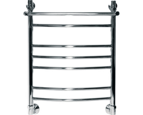 Водяной полотенцесушитель Ника Arc ЛД (г2) ВП 600x600 7 с полкой Nika